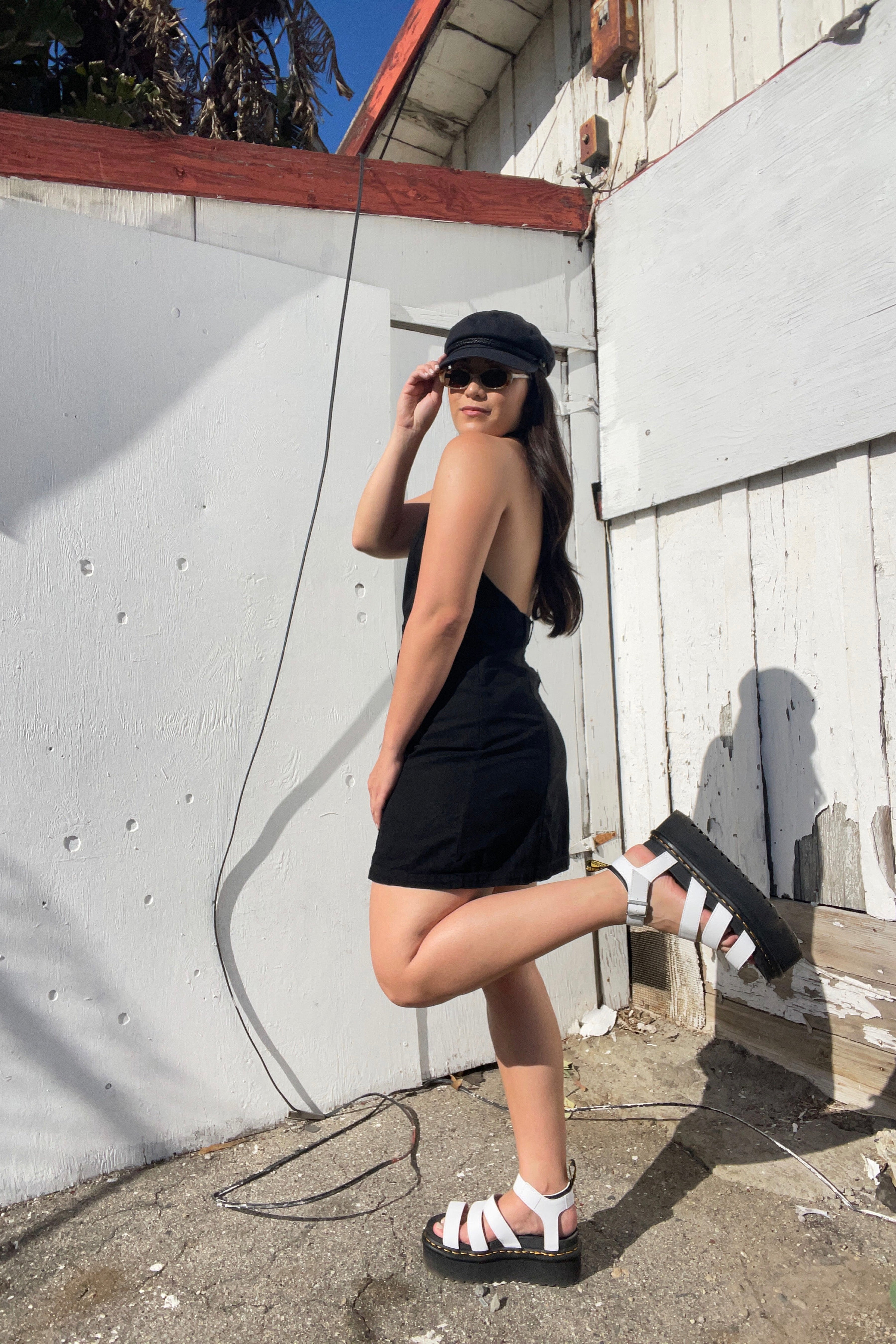 Washed Black Sami Dress