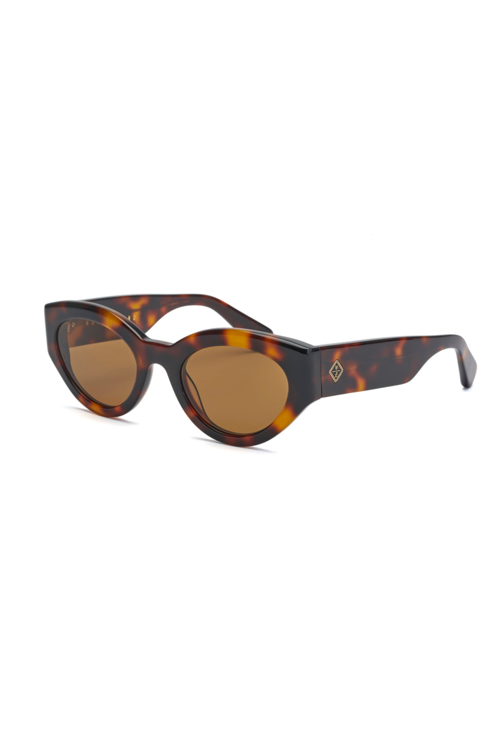 Brown Tortoise Bombay Beach Sunglasses