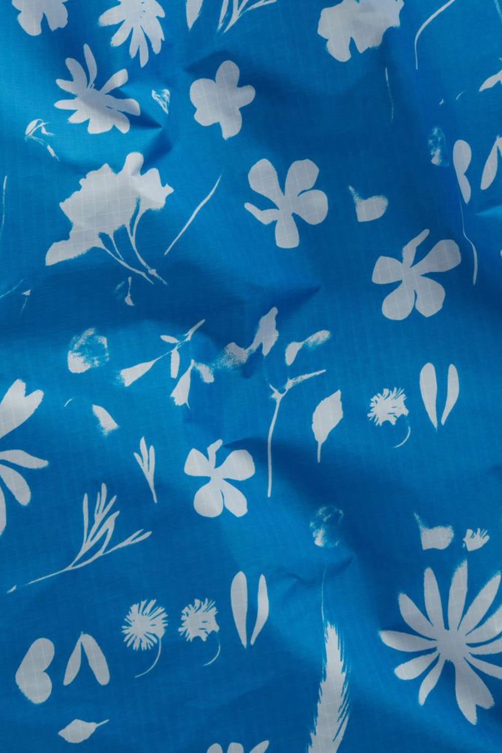 Baby Blue Floral Sun Print Baggu