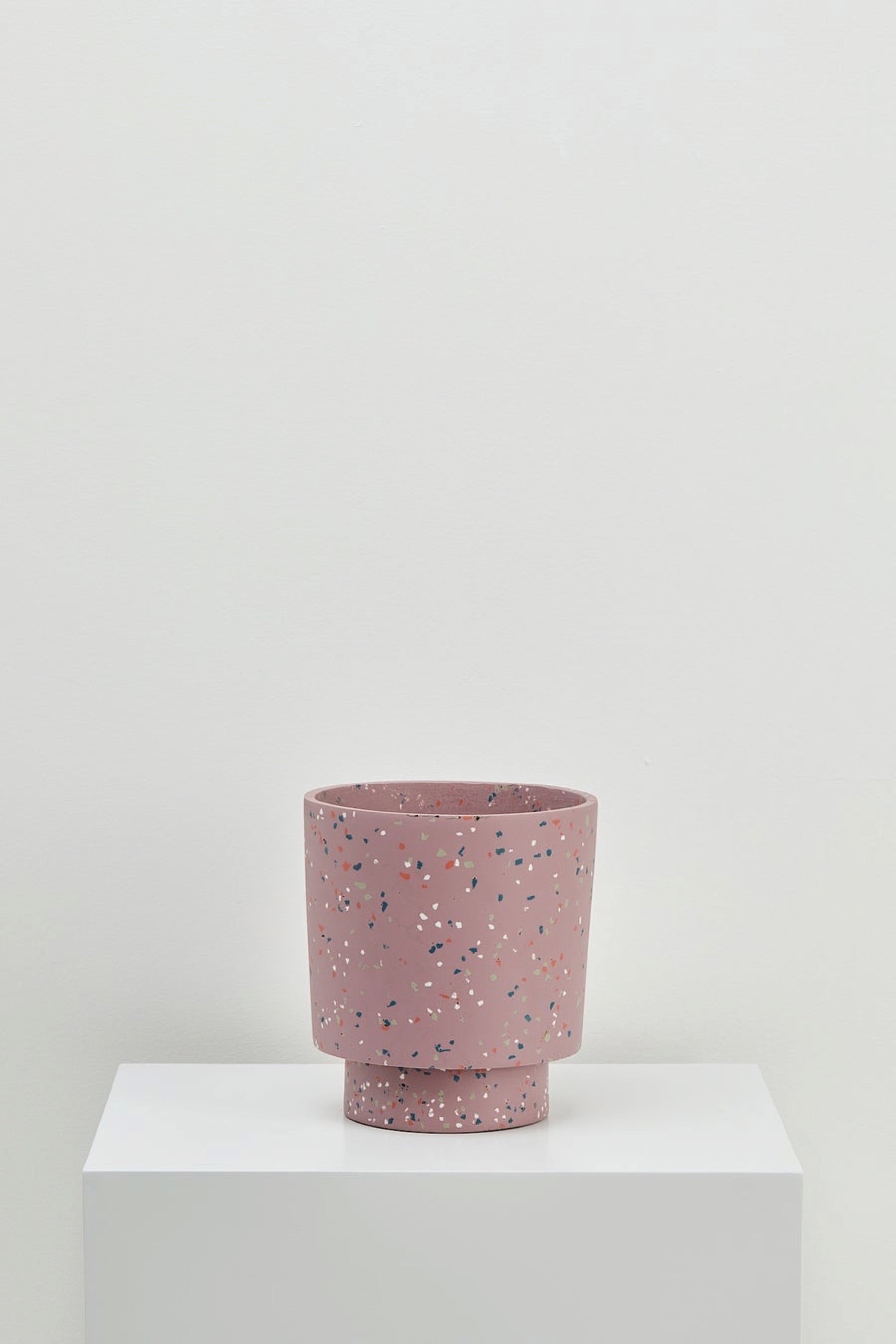 Musk Terrazzo Banjo Planter