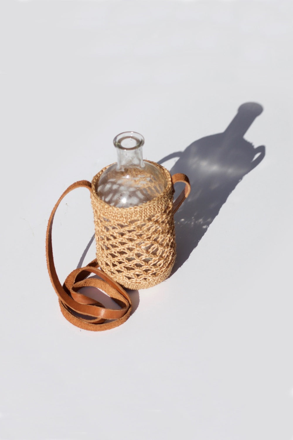 Jessy Leather Bottle Holder