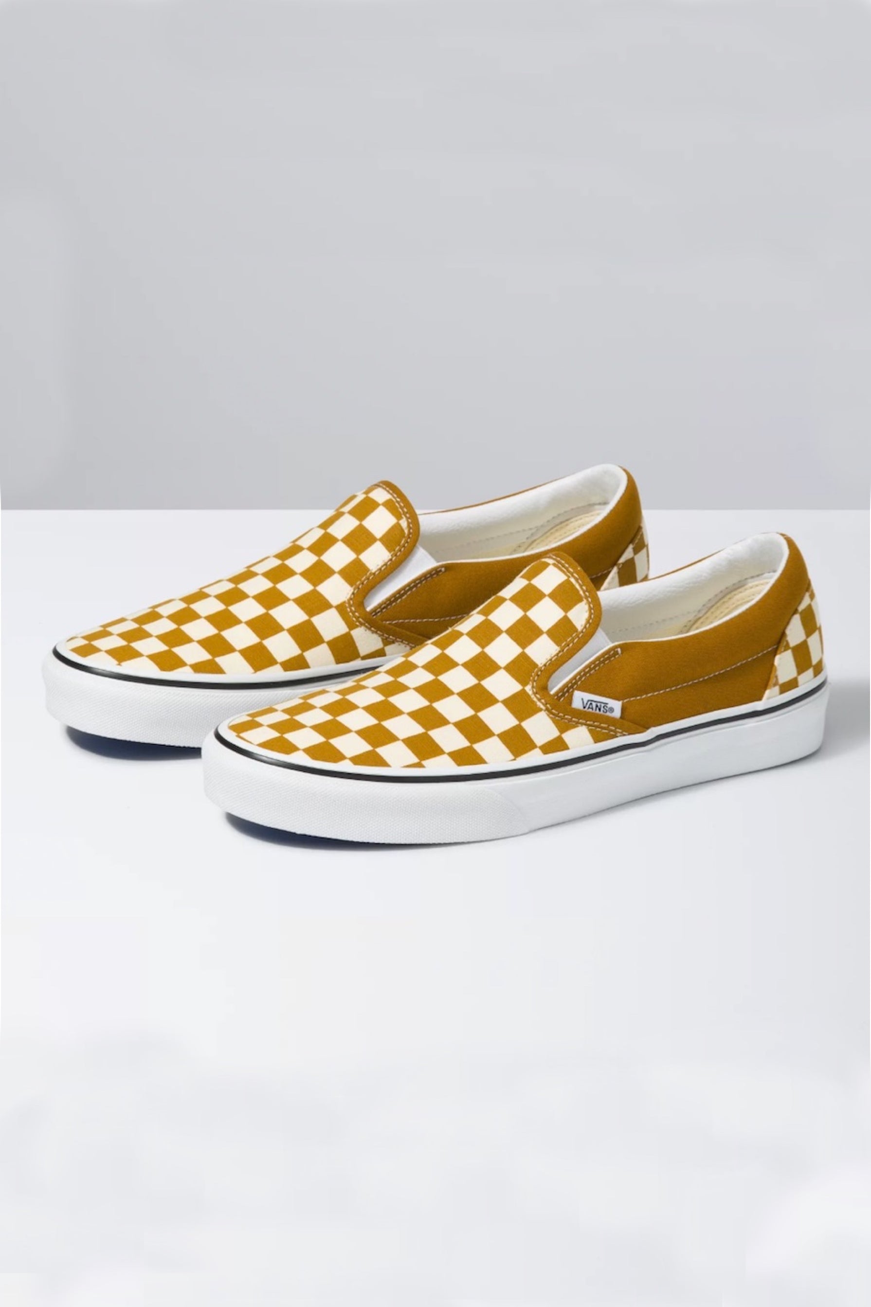Golden Brown Heavy Textures Slip On