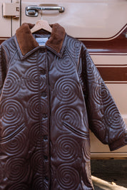 Mahogany Cosmo Overcoat