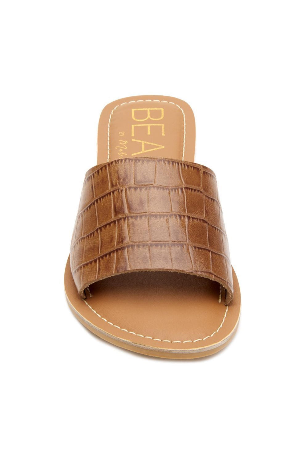 Tan Croc Cabana Sandal