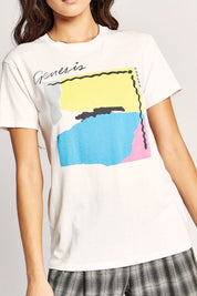 White Genesis Abacab Weekend Tee