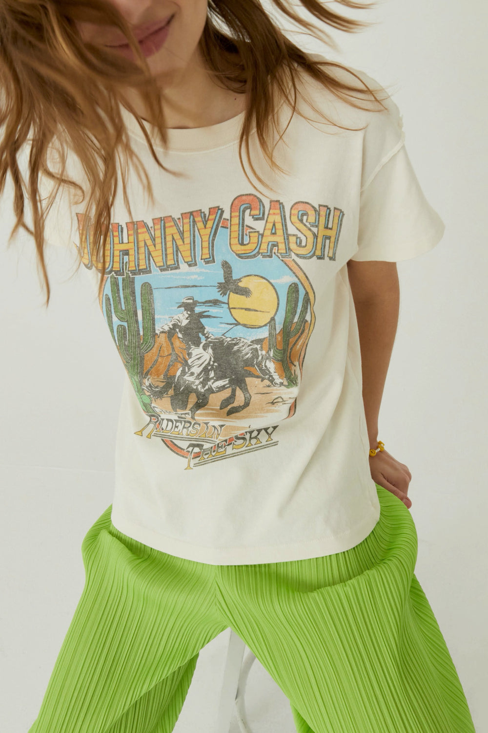 Johnny Cash Ghost Riders In The Sky GF Tee