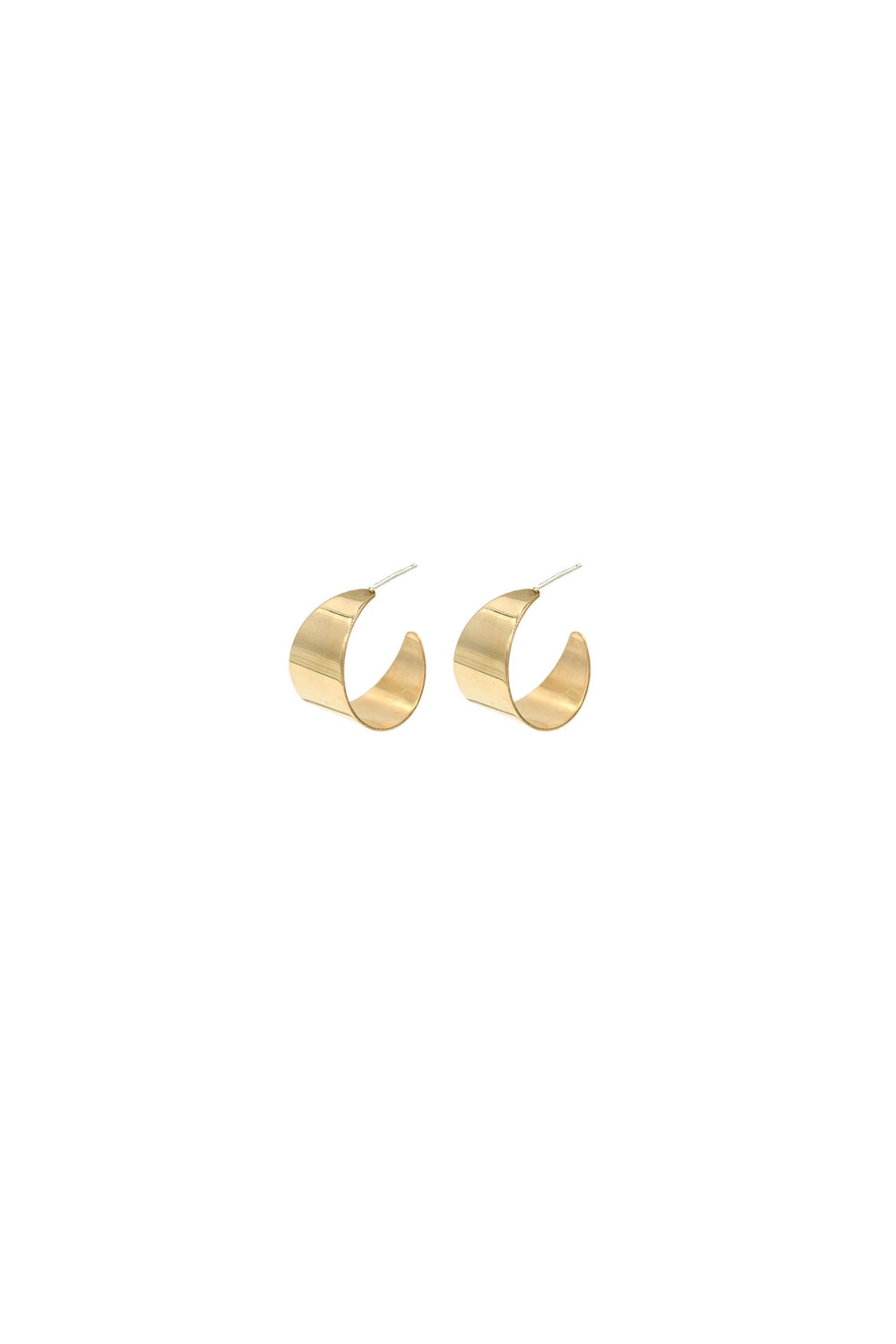 Gold Small C Hoops