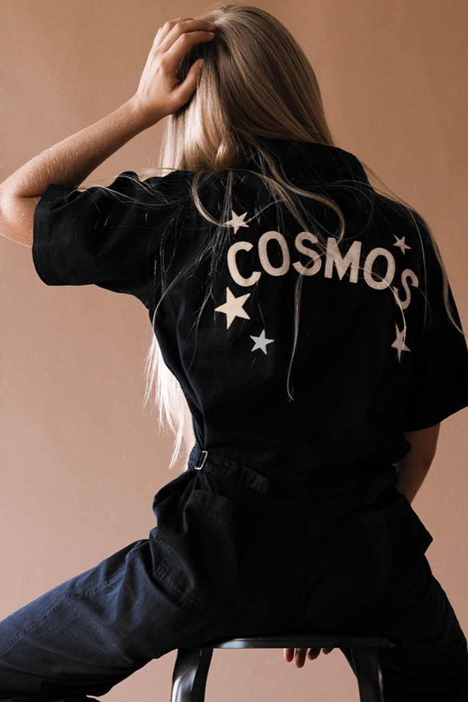 Black Stardust Coveralls