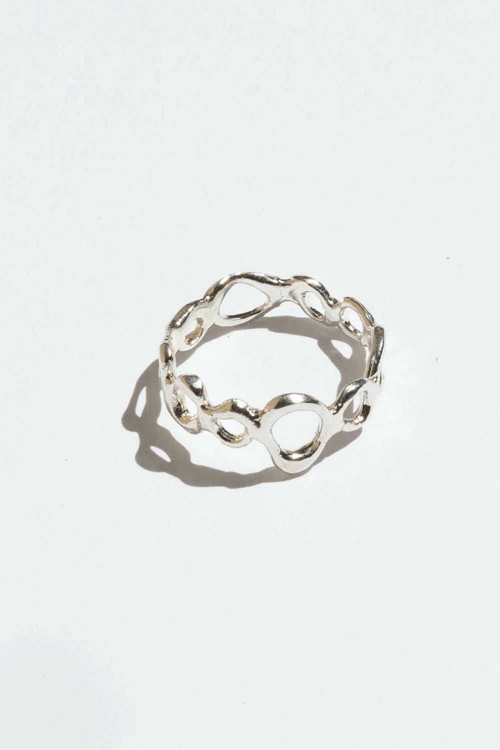 Silver Current Ring