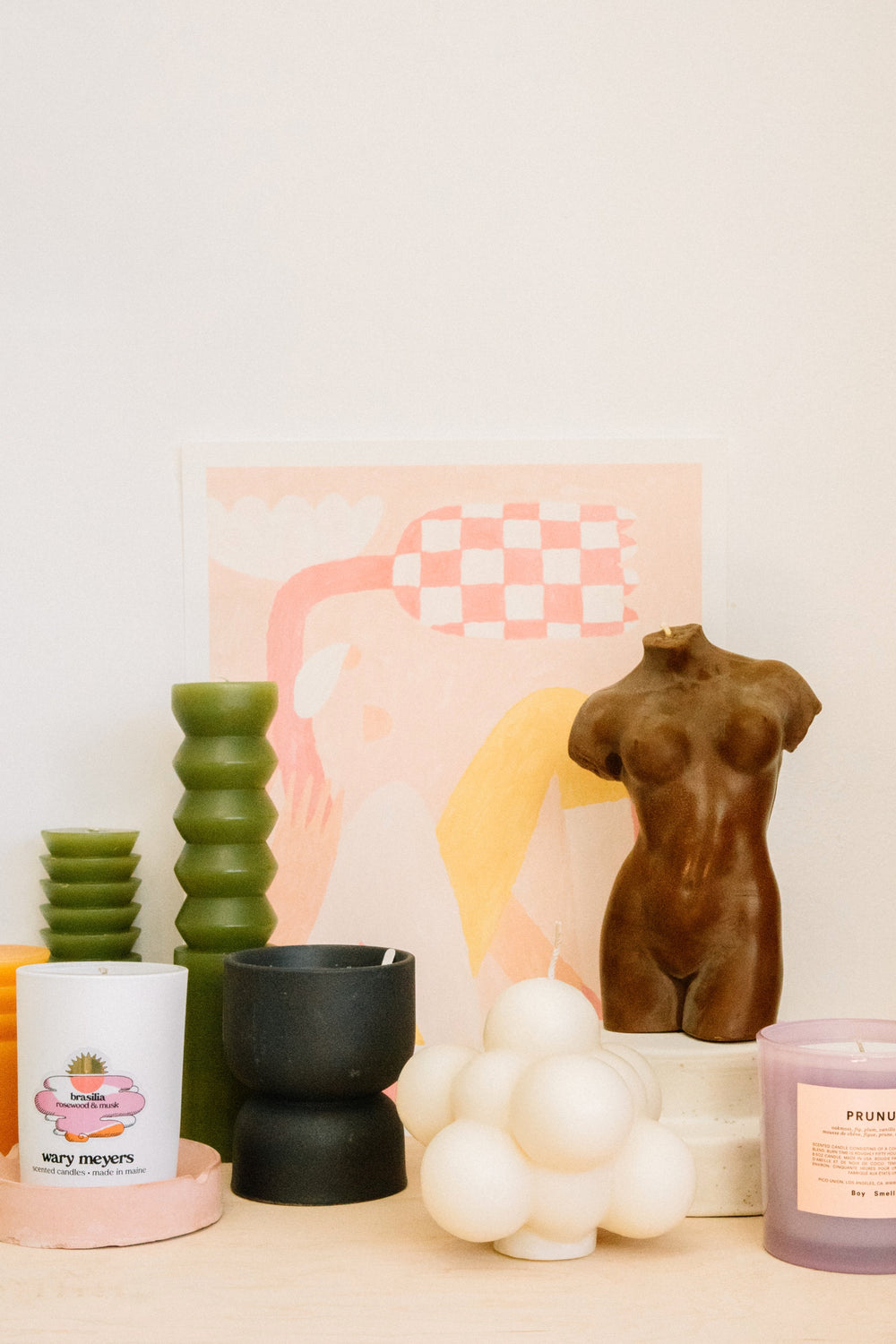 Moss Totem Candle