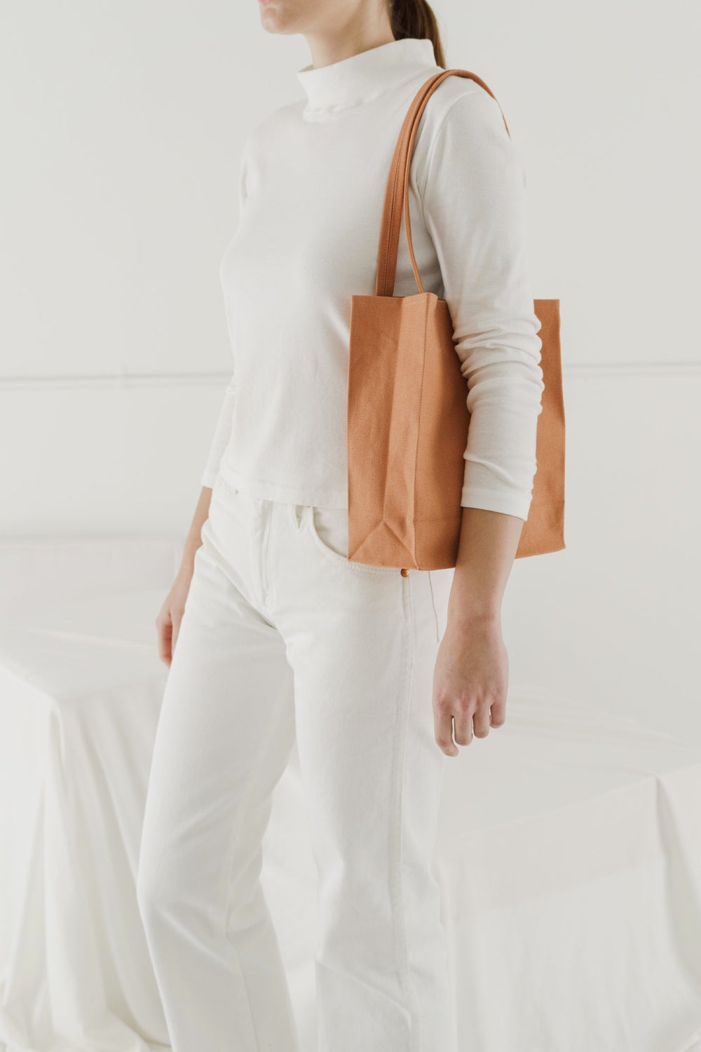 Pecan Canvas Retail Tote