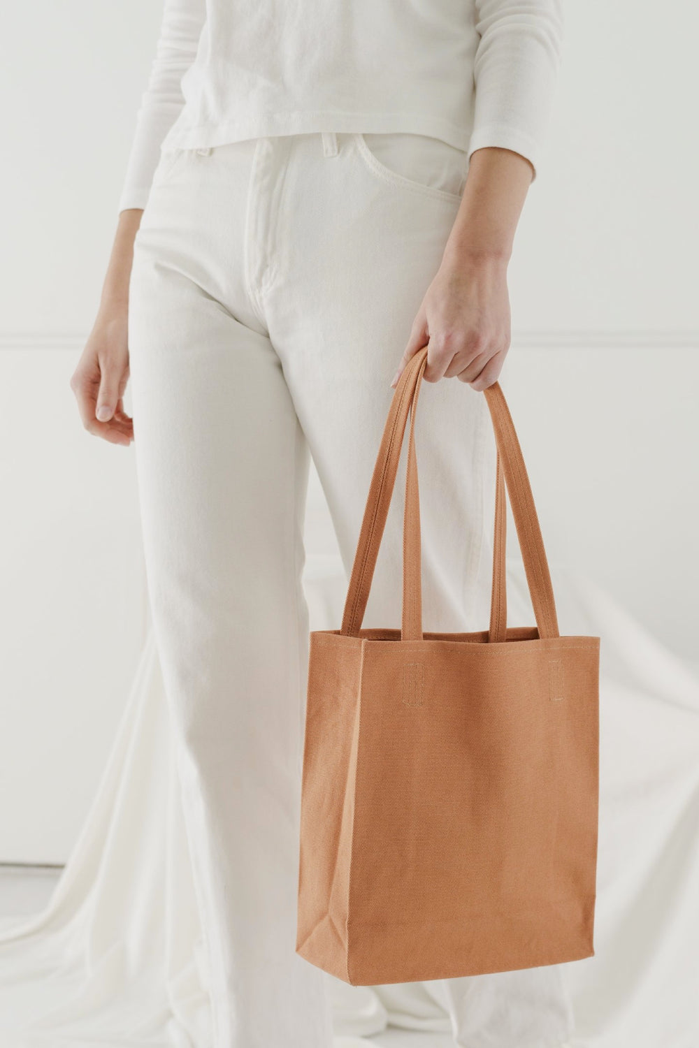 Pecan Canvas Retail Tote