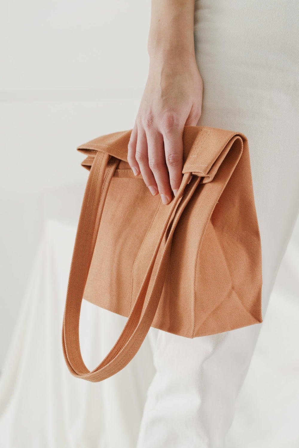 Pecan Canvas Retail Tote