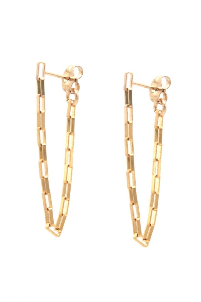 Gold Alison Earrings