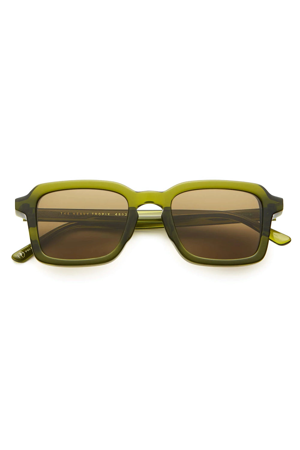 Crystal Olive Heavy Tropix Sunglasses