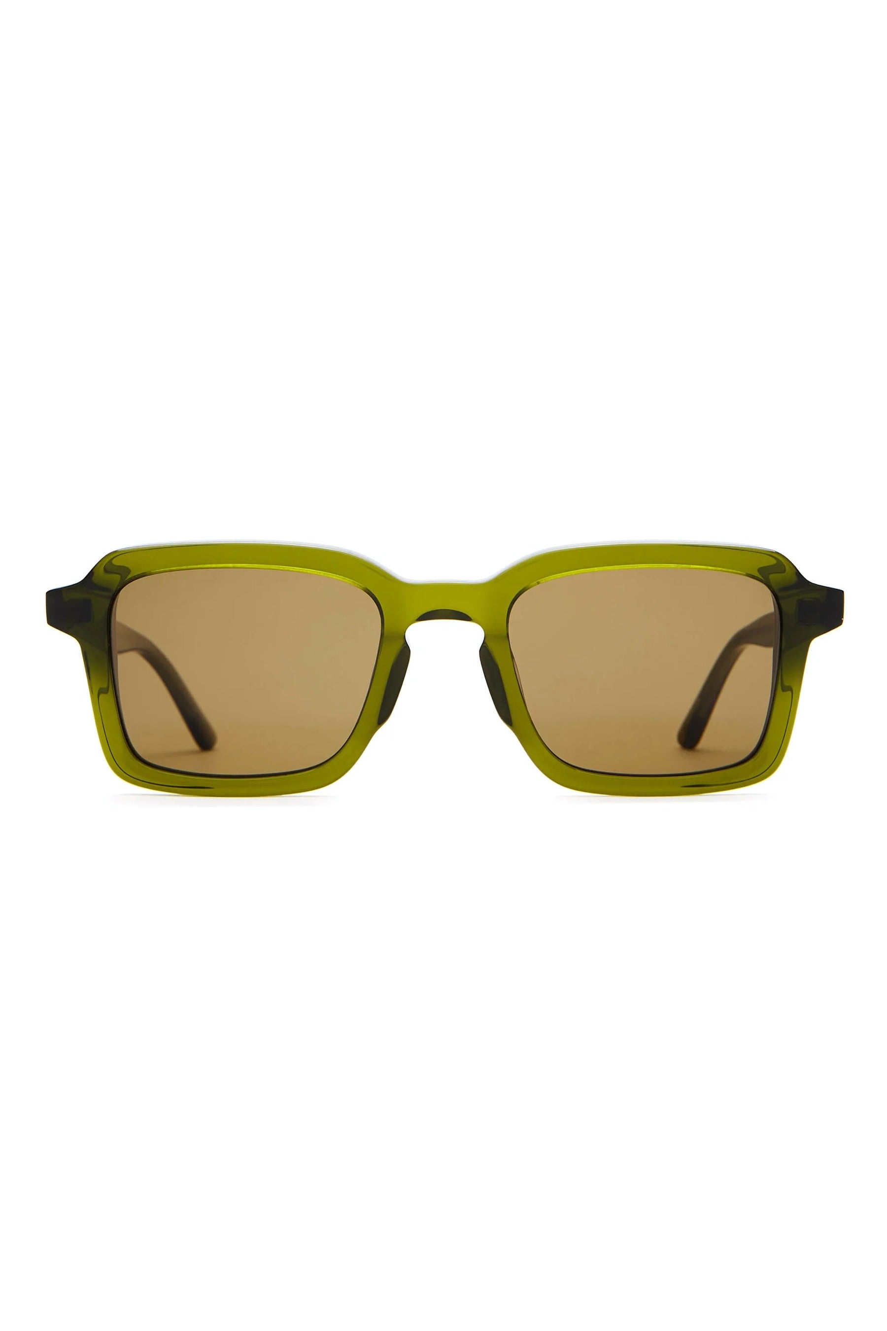 Crystal Olive Heavy Tropix Sunglasses
