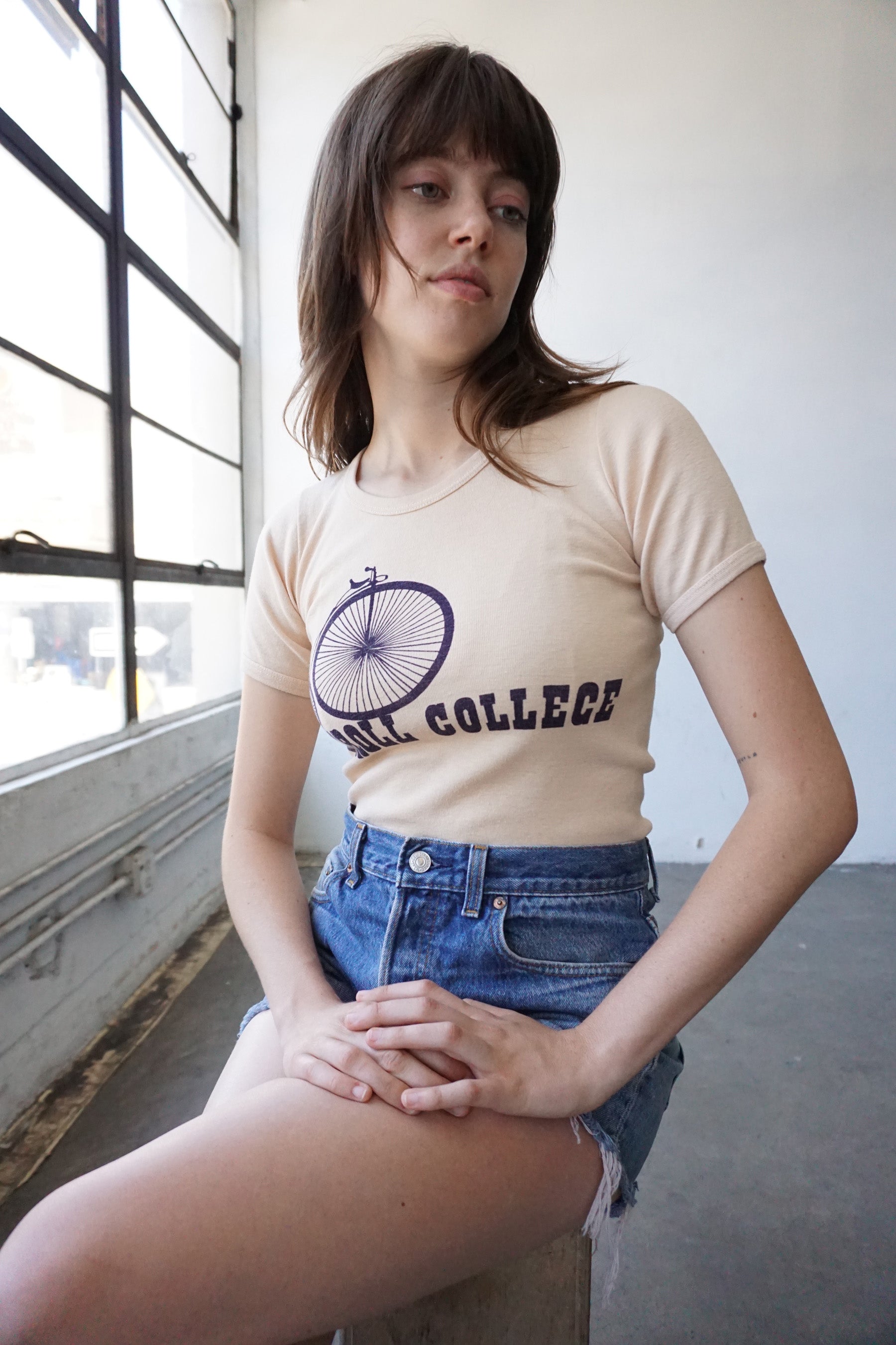70s Carroll College Champion Tee
