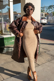Mahogany Cosmo Overcoat