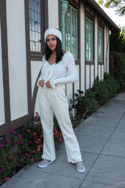 Salt Crop Flare Sweatpant