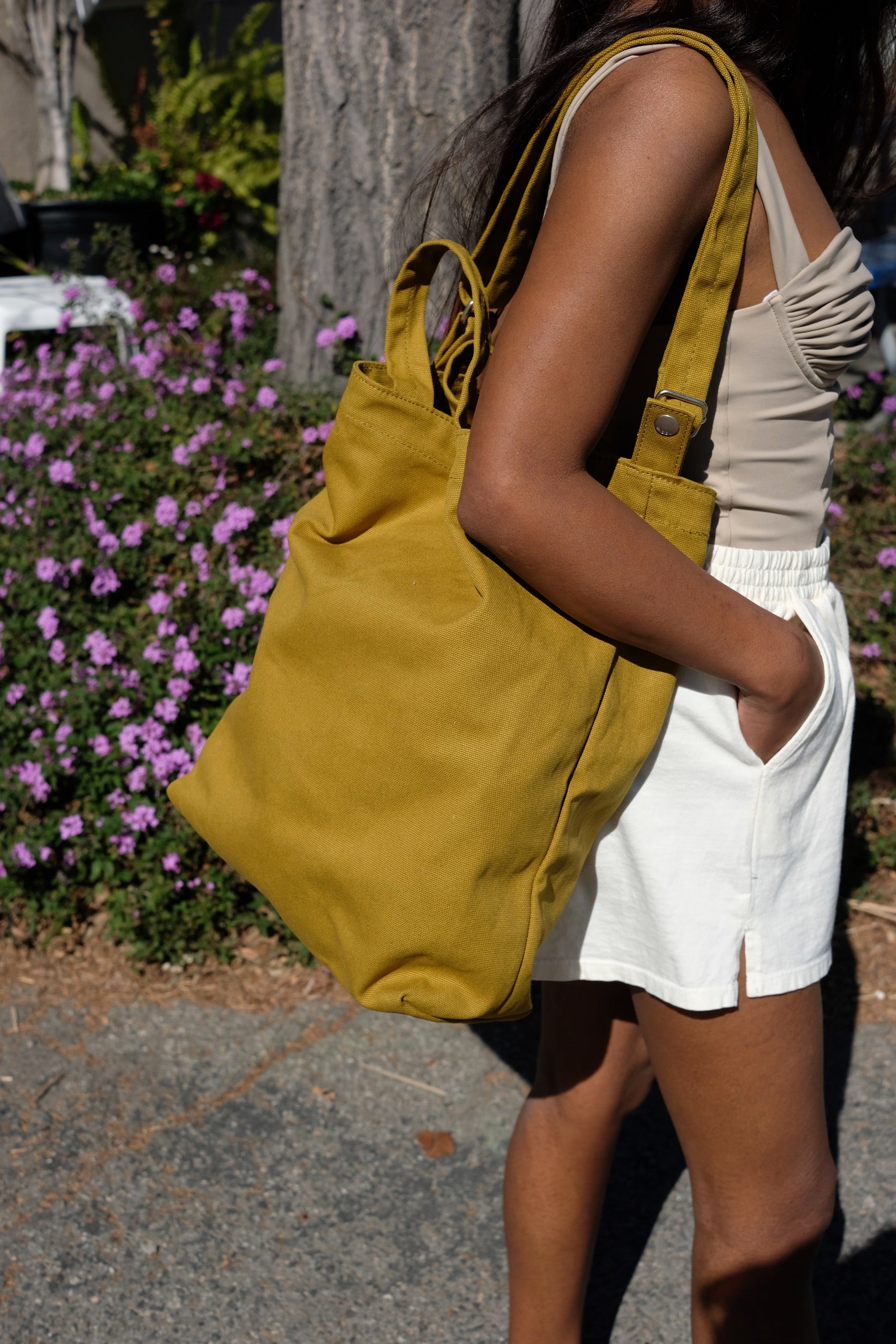 Spanish Olive Duck Bag