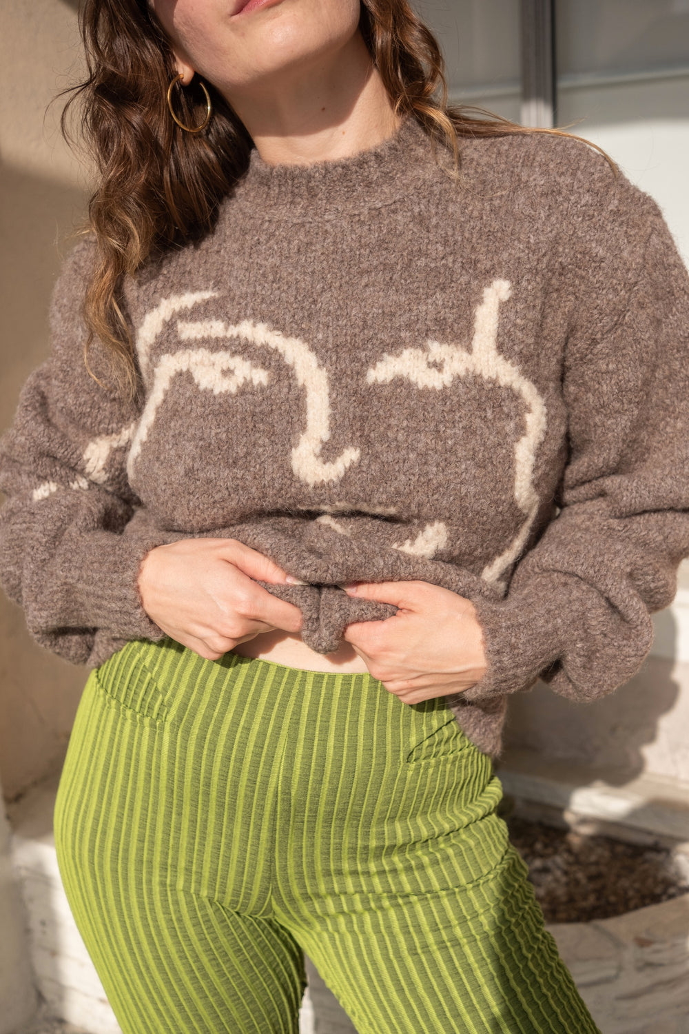 Mid Grey Anita Sweater