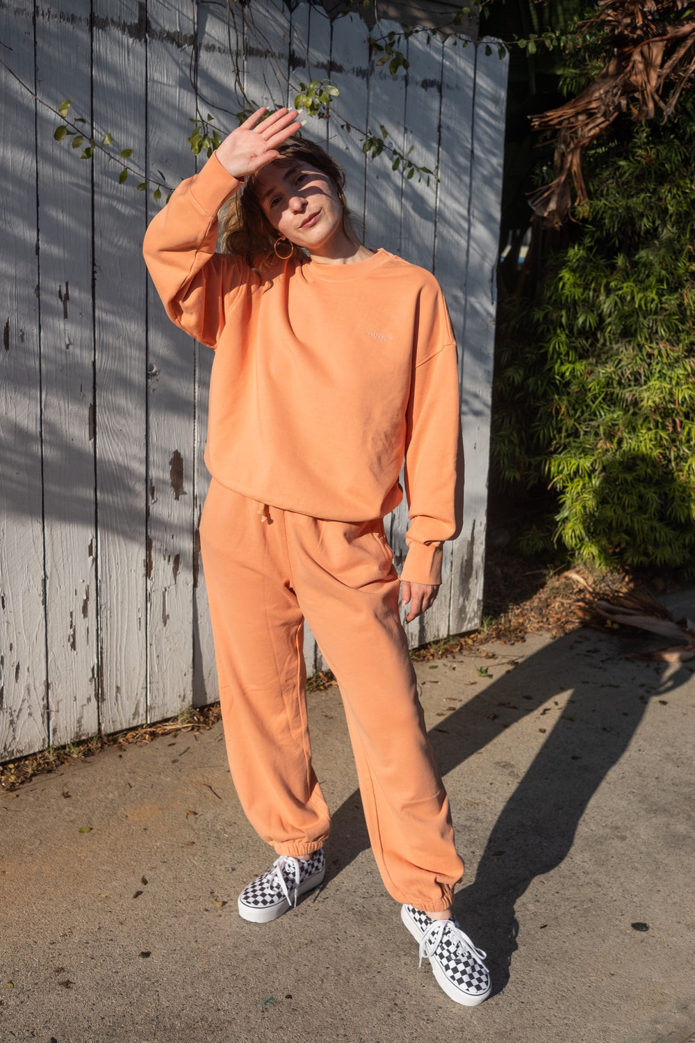 Peach Bloom WFH Sweatshirt