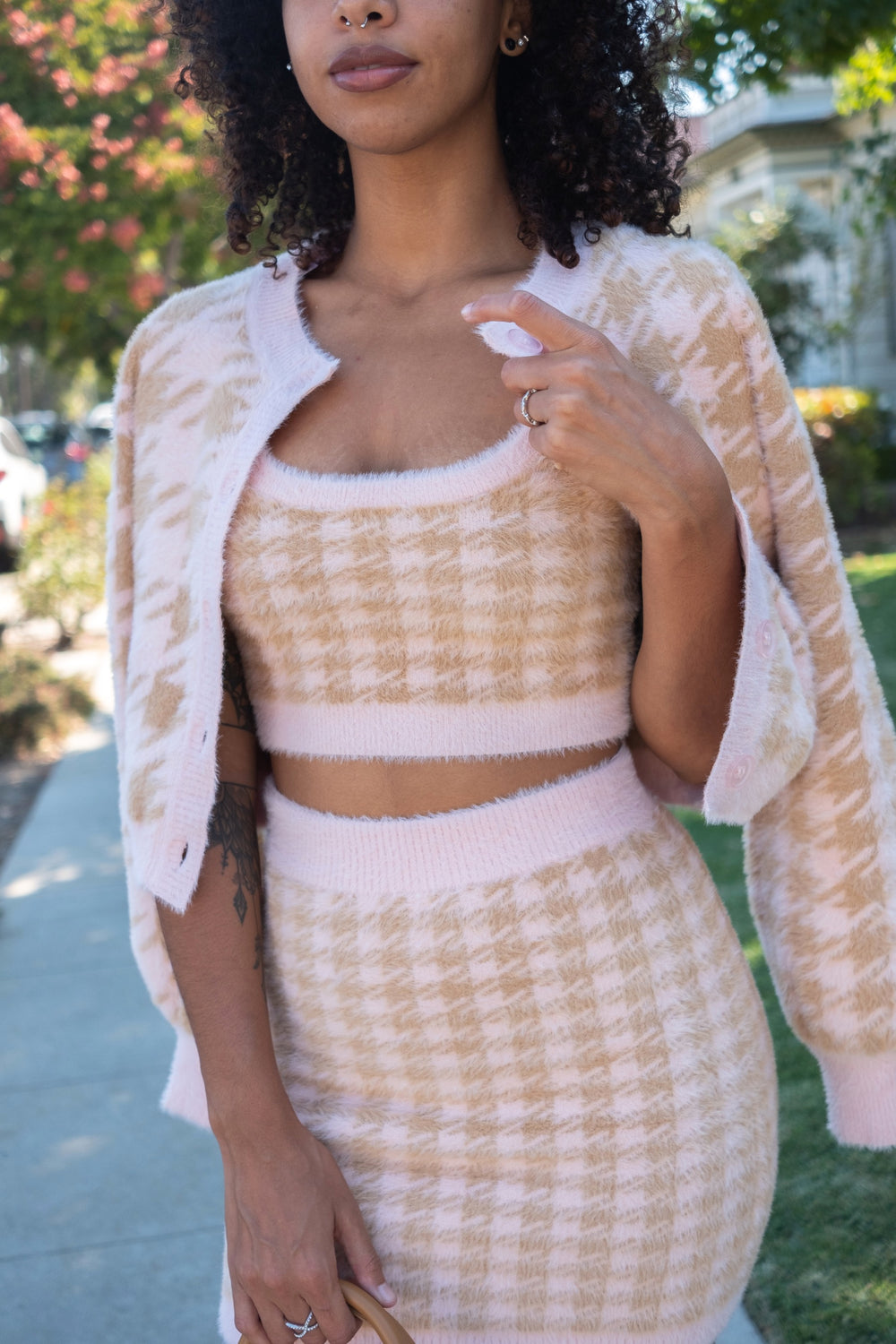 Light Pink Cher Mini Skirt