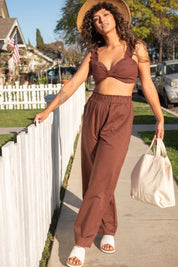 Chocolate Diana Top