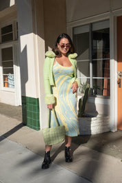 Hockney Dress - Cucumber Cypress