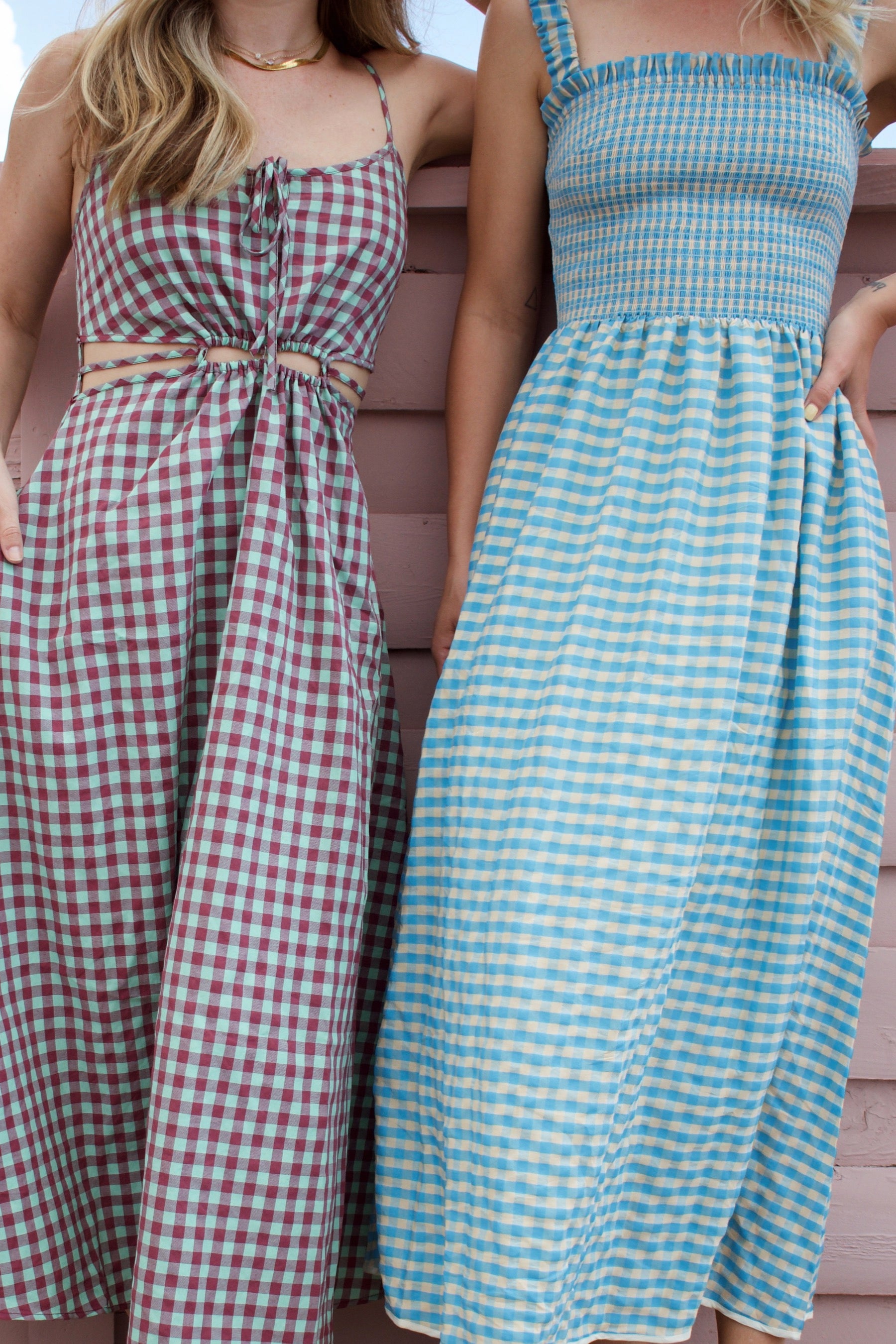 Thin Mint Sacha Midi Dress