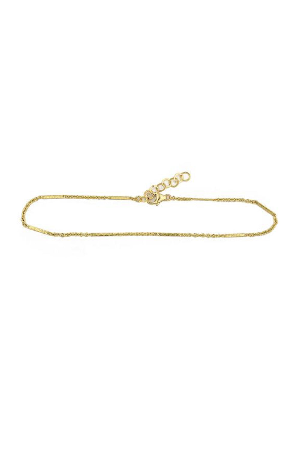 Gold Dash Chain Anklet