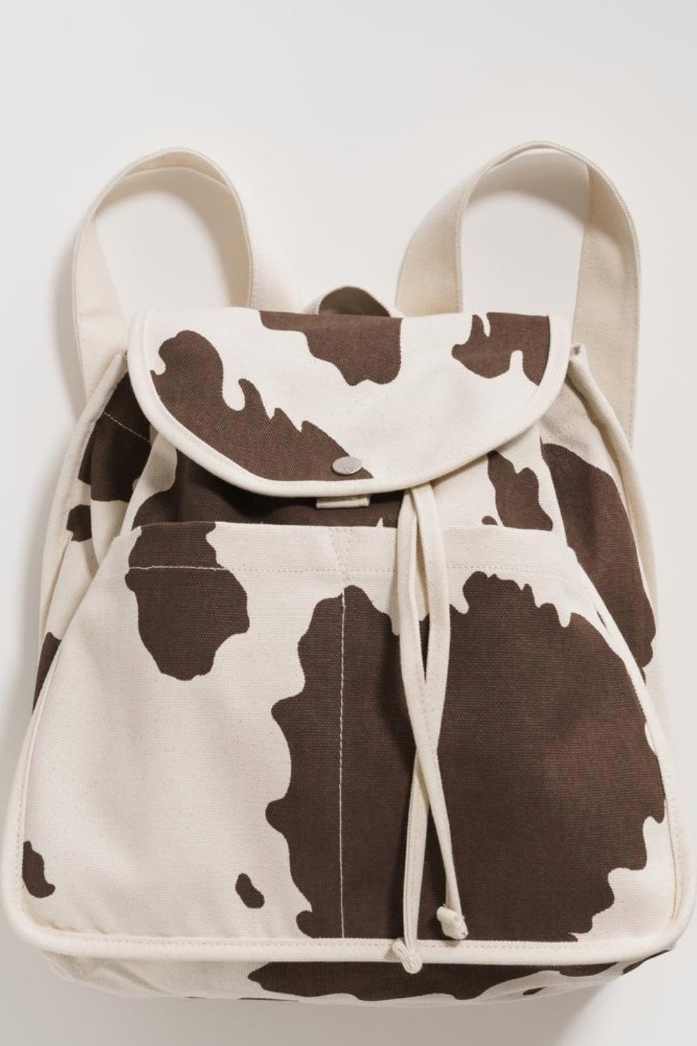 Brown Cow Drawstring Backpack