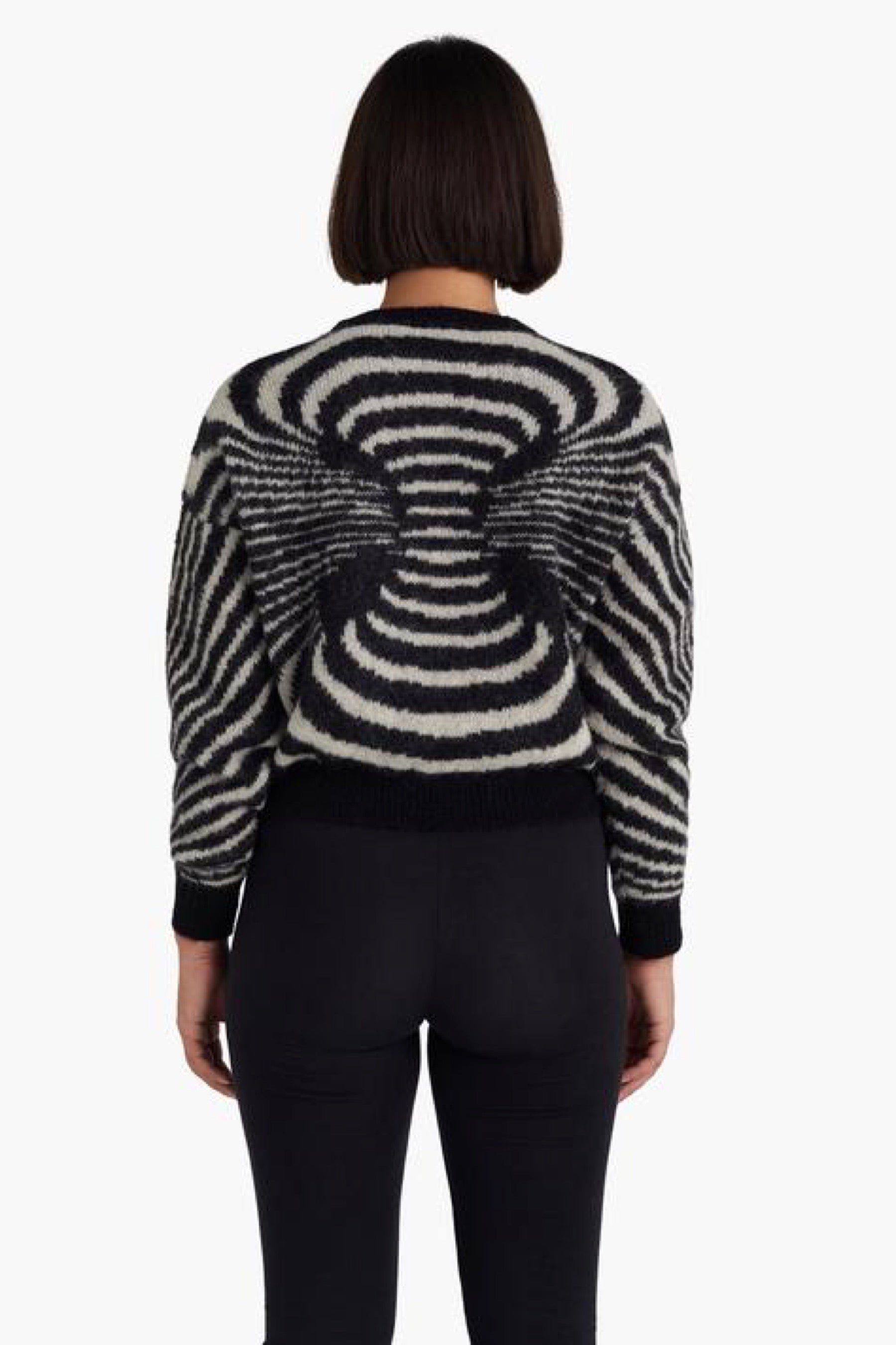 Black Matrix Sweater