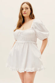 Ivory Jackson Mini Dress