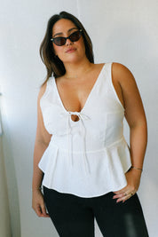 Optic White Mika Tank