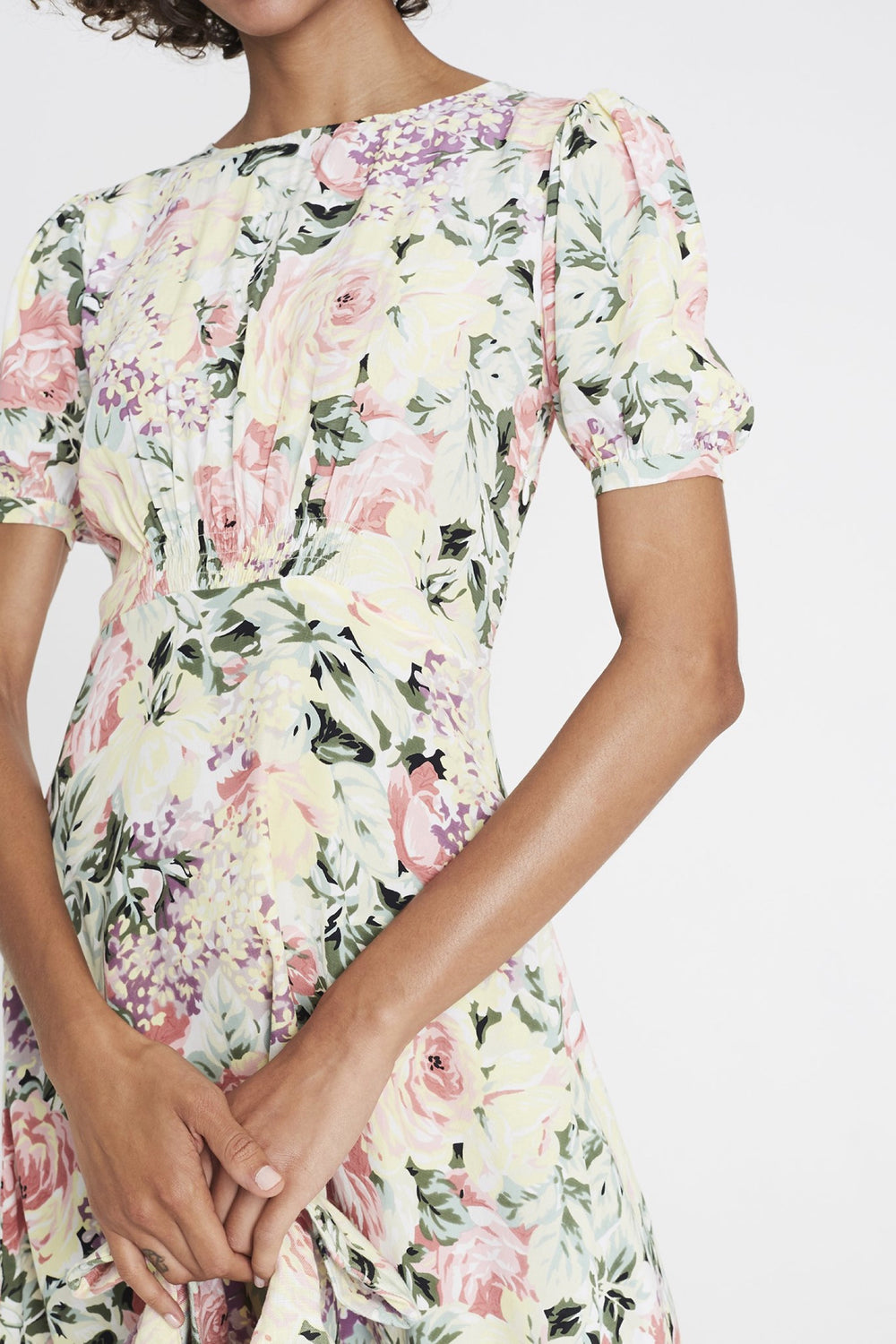 Venissa Floral Sidonie Mini Dress