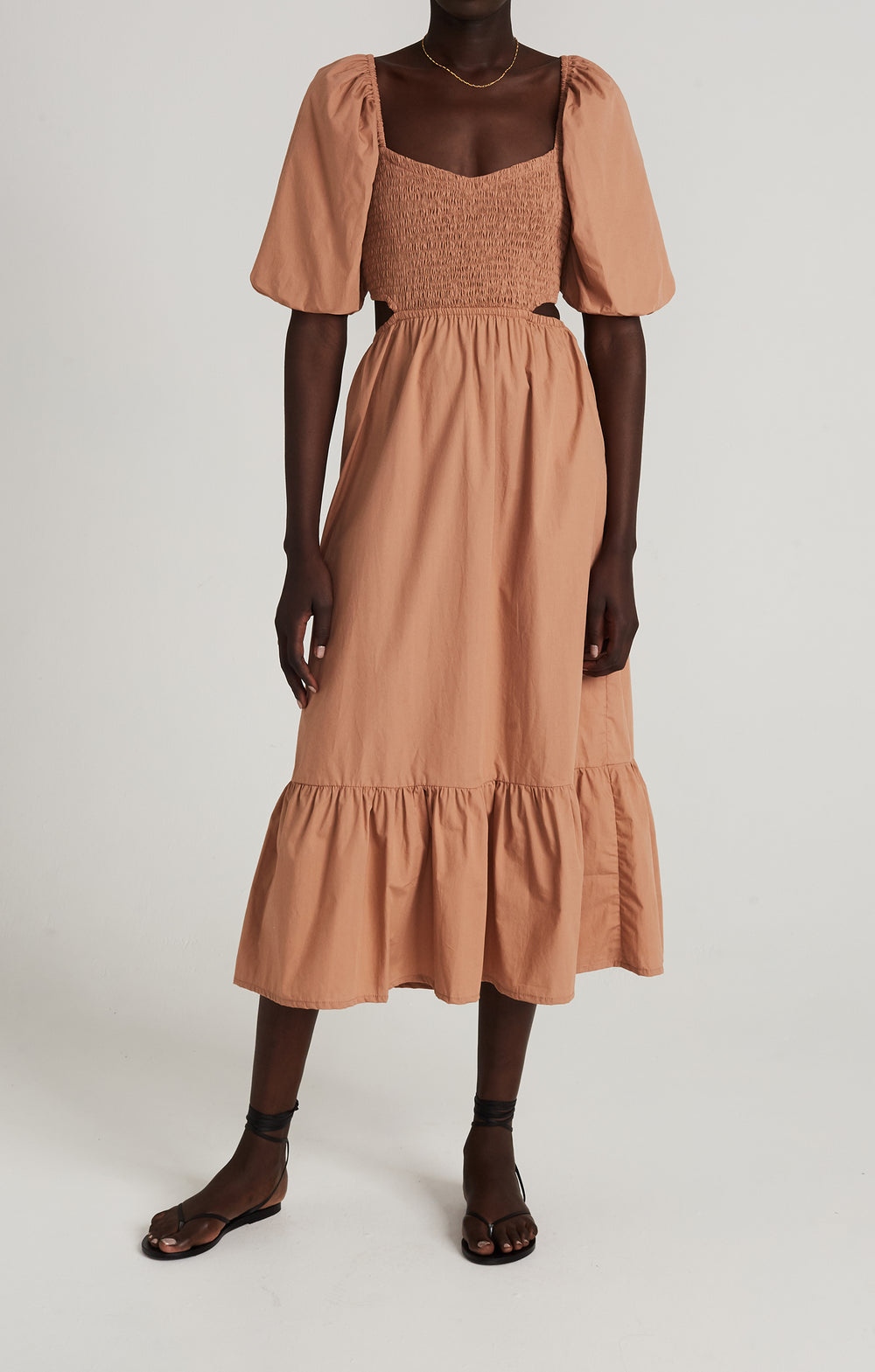 Hazelnut Bloom Dress