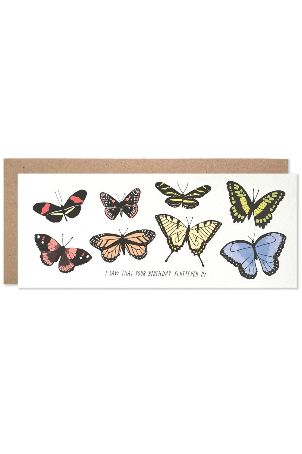 Belated Flutterby Card