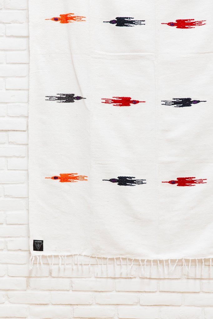 White Thunderbird Maldives Blanket