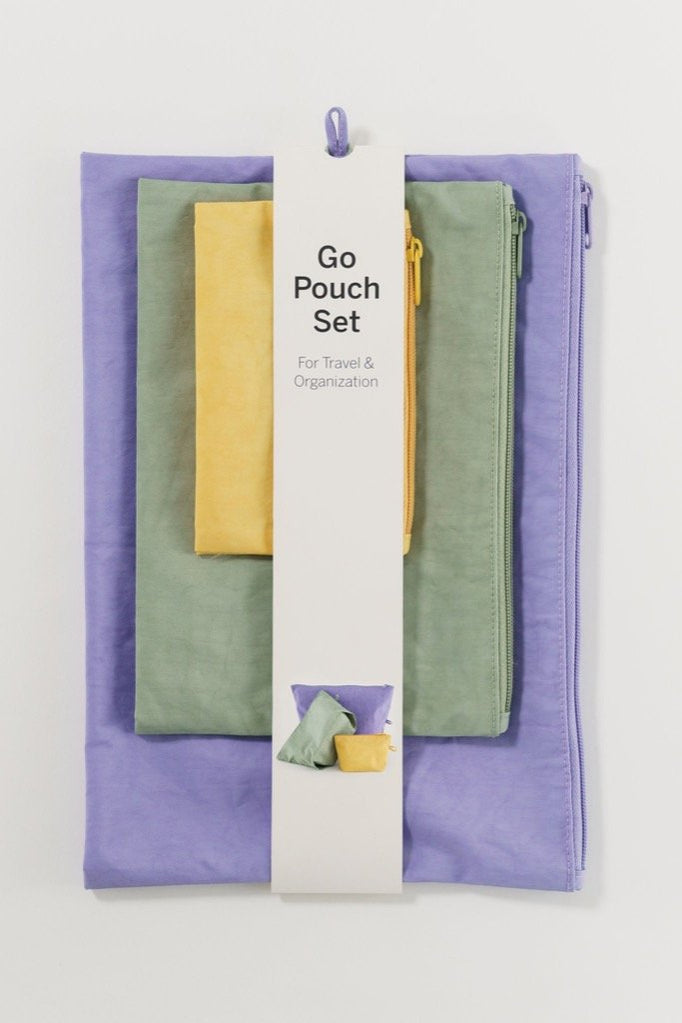 Meadow Solids Go Pouch Set