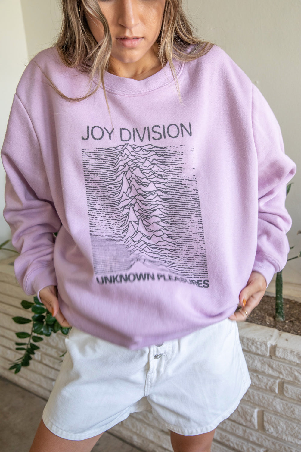 Lilac Joy Division Sweatshirt