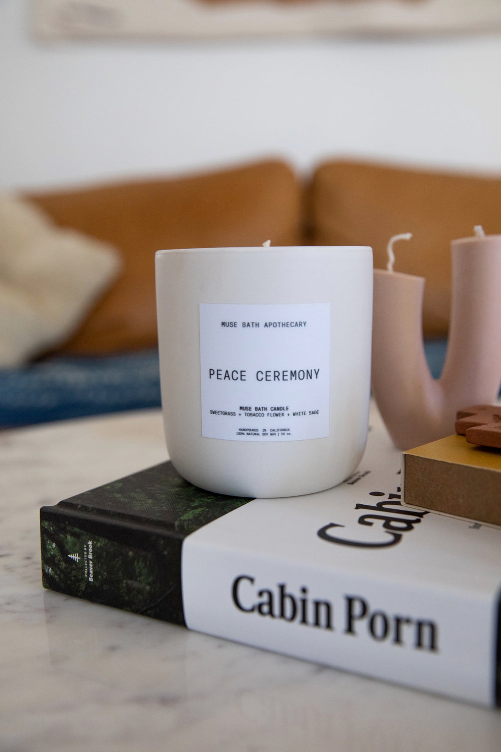 Peace Ceremony Candle by Muse Bath Apothecary