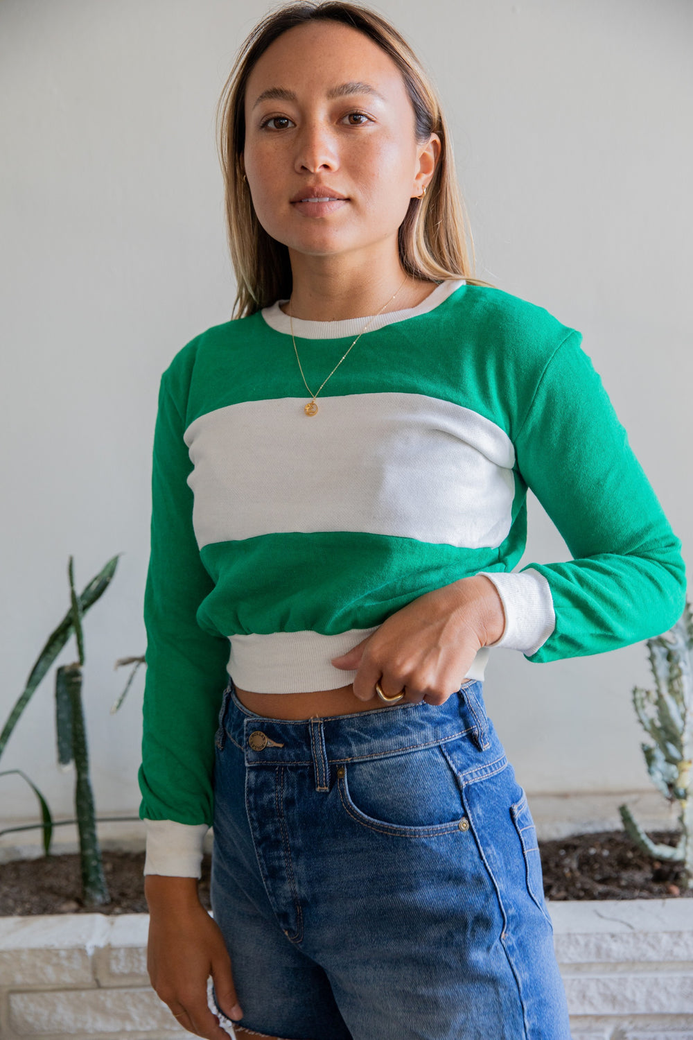 Green Sporty Top