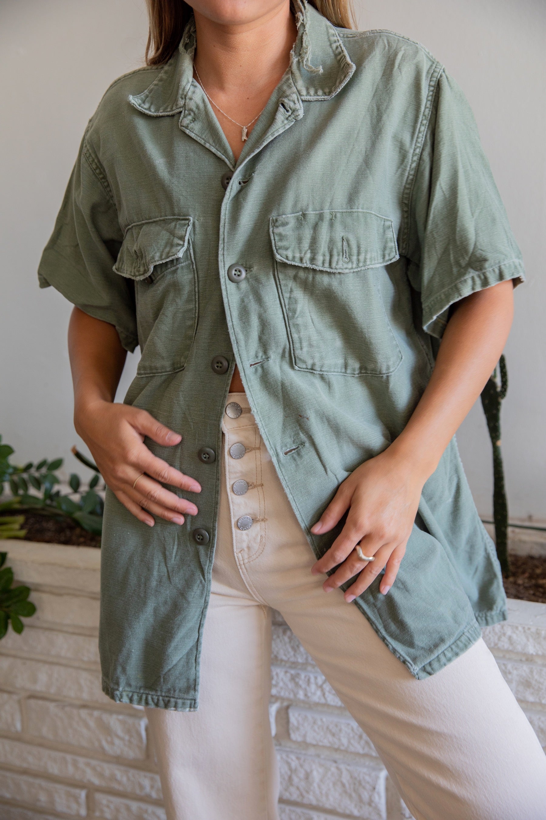 Short Sleeve Army Shirt