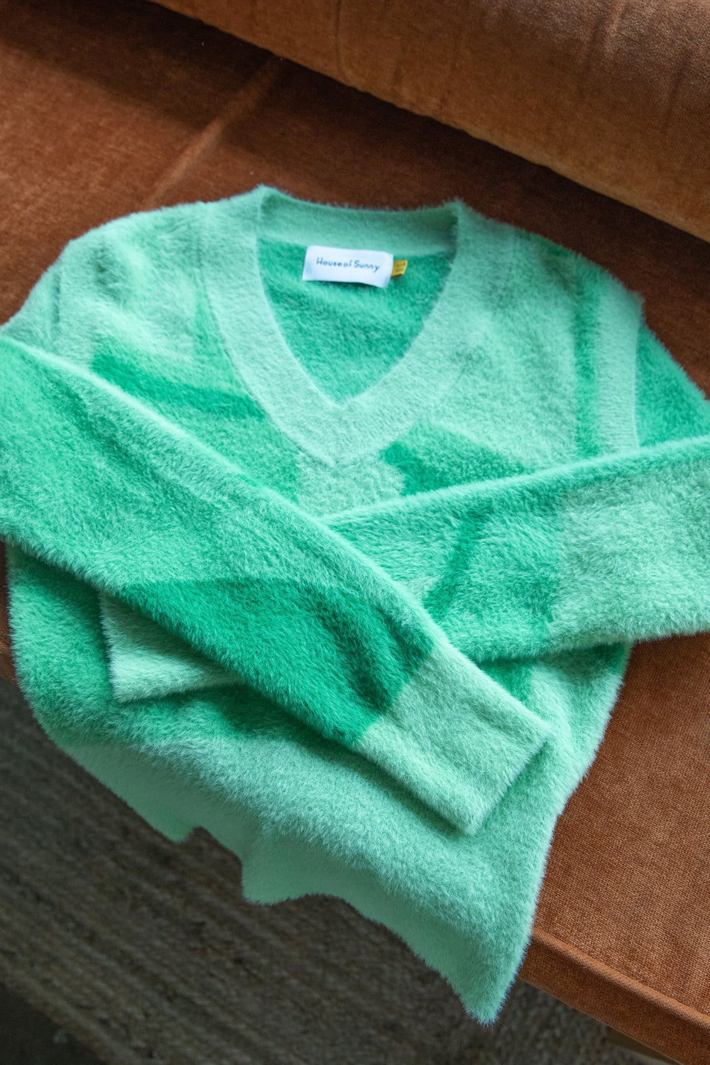 Palm Green Suburban Sweater
