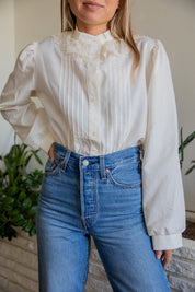 Creme New Fashion Blouse