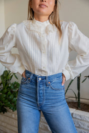 Creme New Fashion Blouse