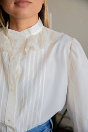 Creme New Fashion Blouse