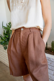 Classiques Linen Shorts