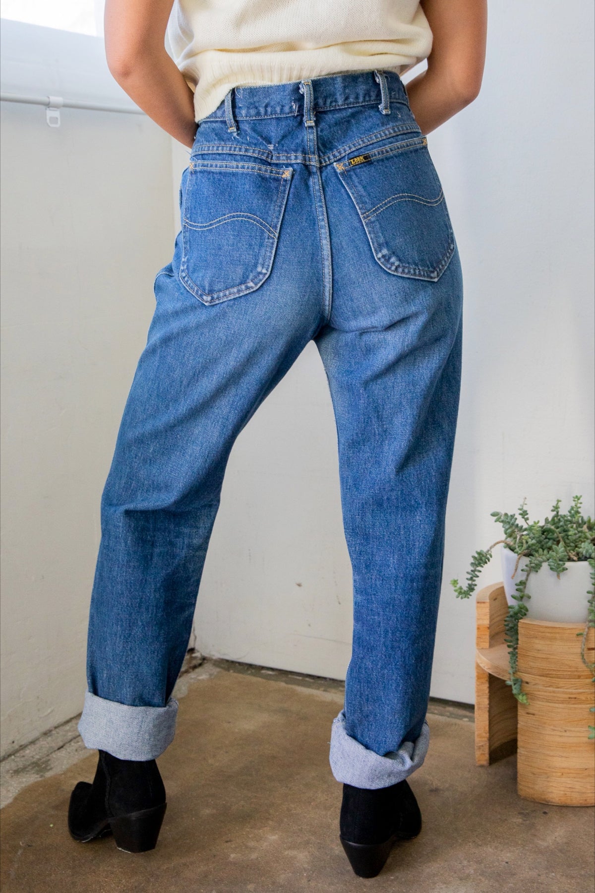 Vintage Lee Jeans 3 — Prism Boutique